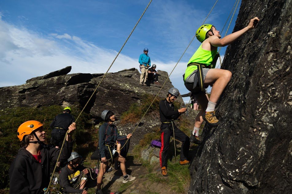 rock climbing, rock, climbing, adventure southland, outdoor education, outdoor recreation