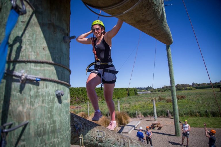 Adventure Southland, Challenge Ropes Course, high ropes, low ropes, team building, fun, things to do in southland