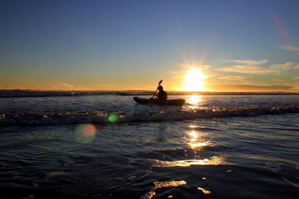 oreti beach, southland, invercargill, kayaking, adventure southland ltd, surf