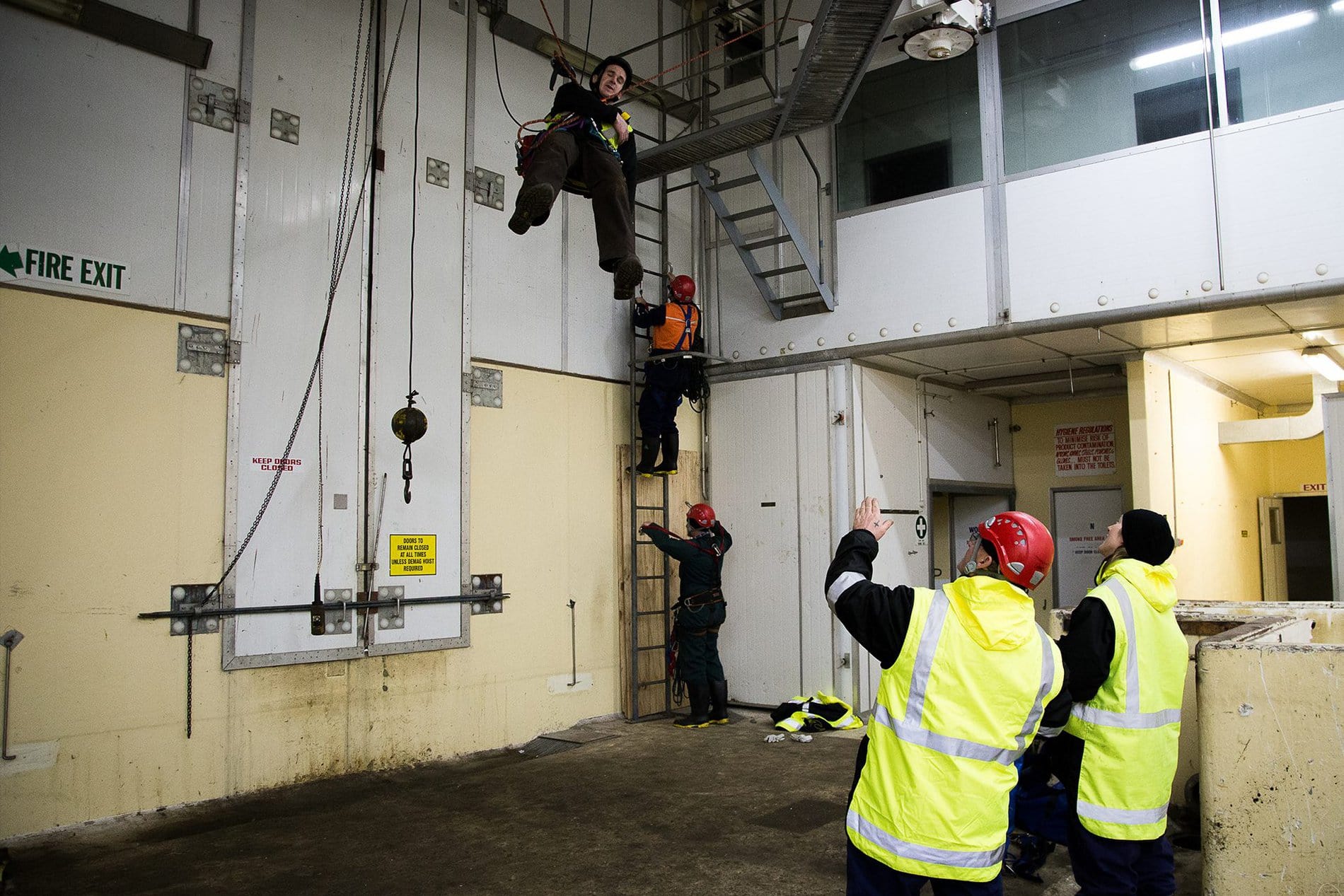 height safety, rope rescue, industrial