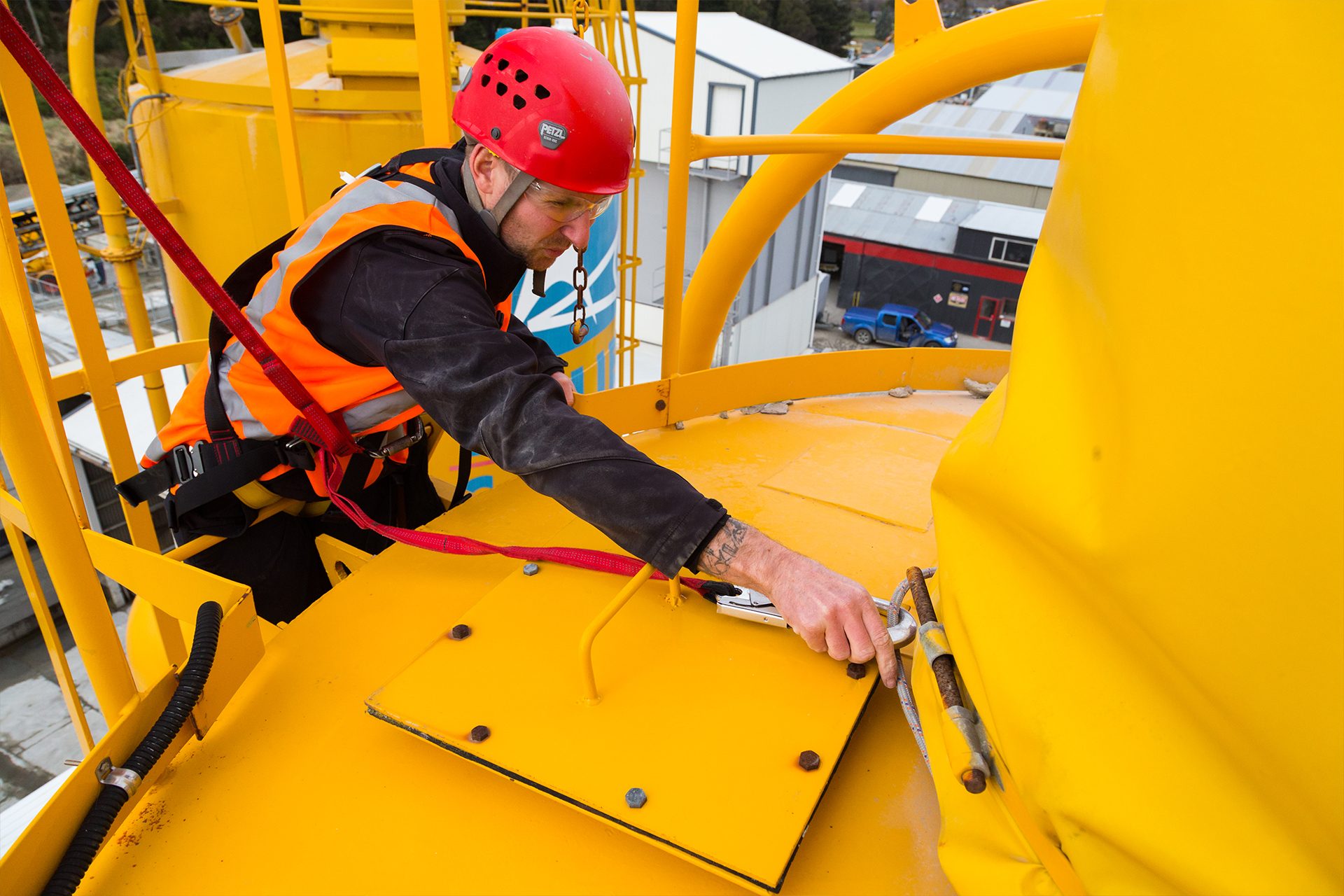 working at height, safety training, industrial training