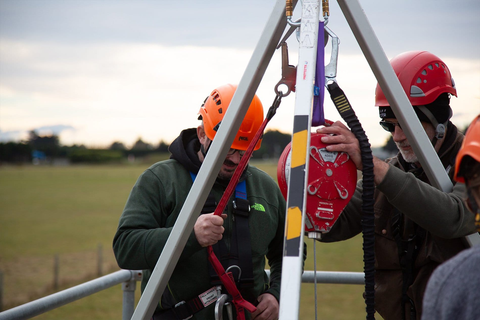 rope rescue, industrial rope access, height safety, safety training