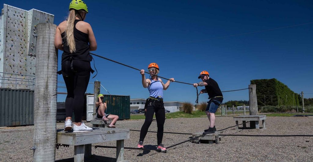 team building, low ropes, adventure based learning, corporate team building, workplace culture, working together, improve communication, work function, work do