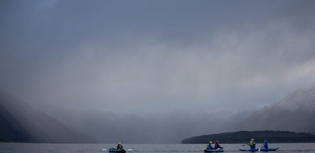 sea kayaks, adventure southland ltd, lake