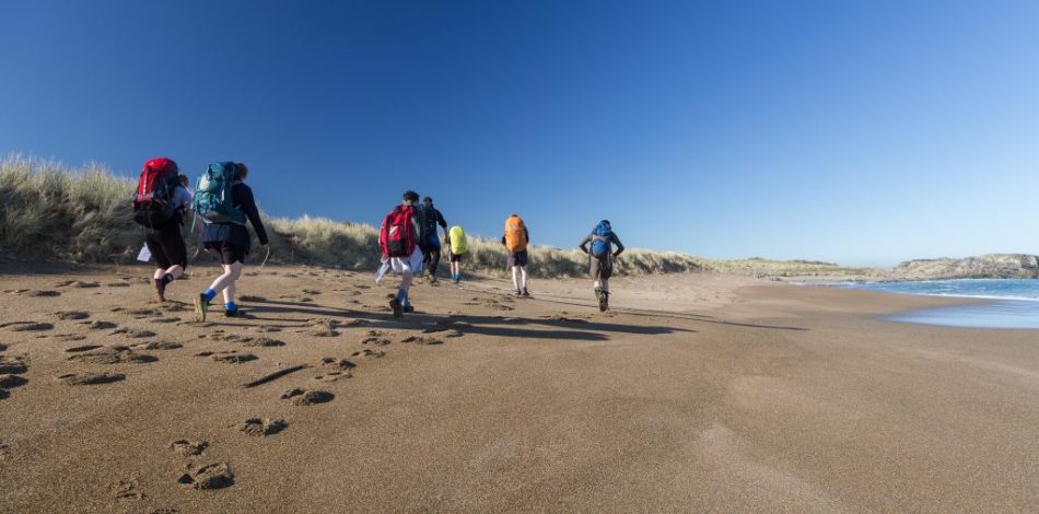 adventure southland ltd, beach, tramping, hiking, school camp