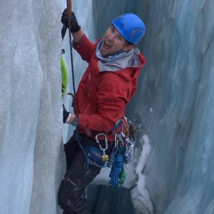 nick ice climbing, adventure southland ltd, outdoor instructor