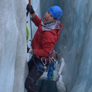 nick ice climbing, adventure southland ltd, outdoor instructor